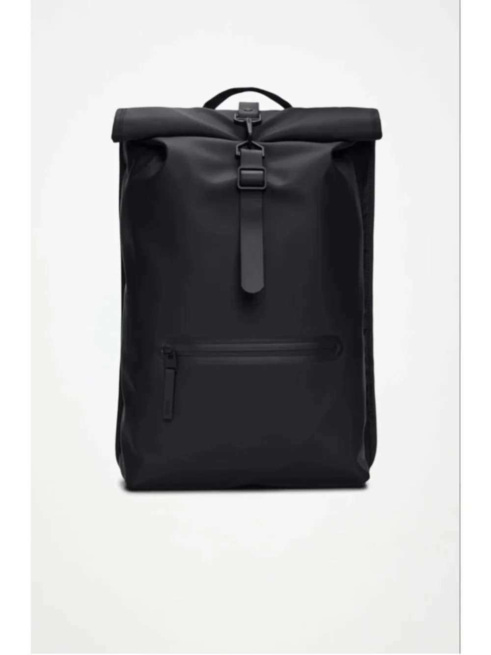 Rains Rolltop Waterproof Rucksack Backpack Black